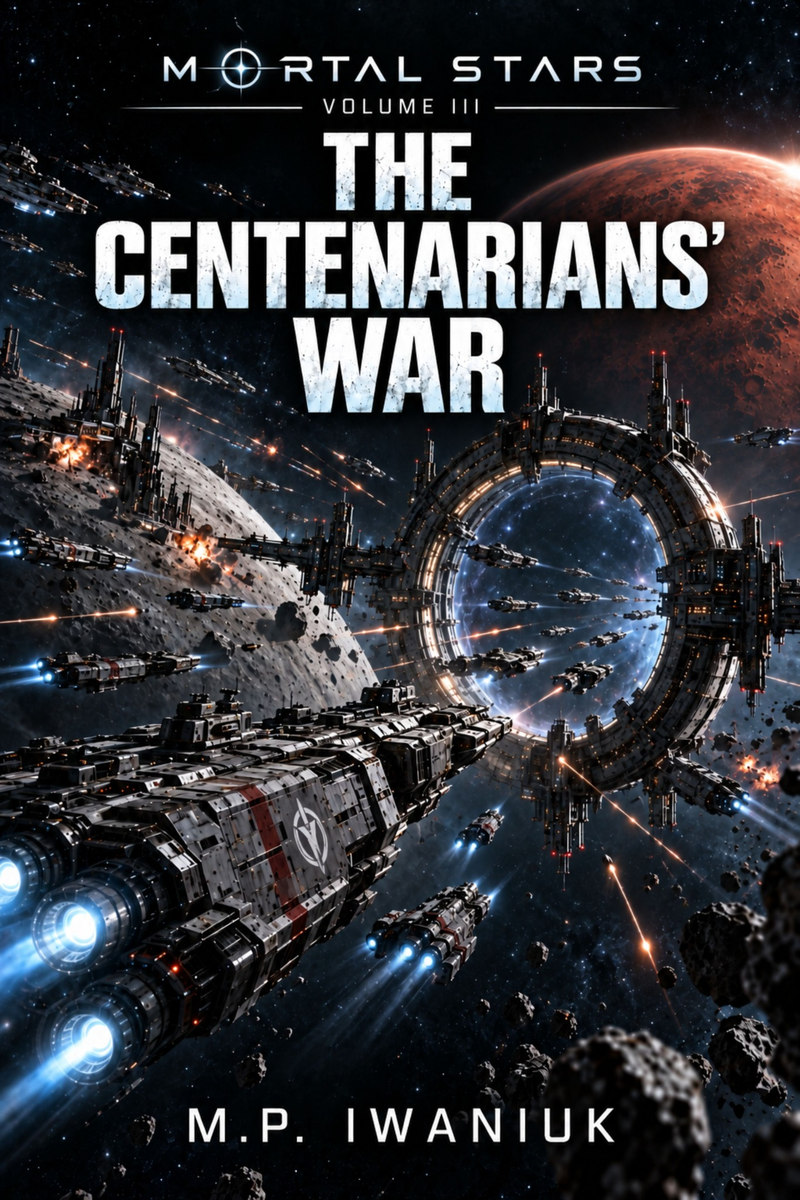Mortal Stars, Volume III: The Centenarians’ War — official book cover